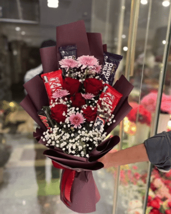 Patch Up Special Bouquet – Red Roses, Chocolates & Luxury Apology Gift 💞🌹🍫