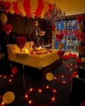 Romantic Room Decoration – Love Surprise Setup for Special Moments 💖🎈🌹✨