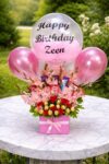 CHOCO FLOWER BOX COMBO WITH IMPORTED
